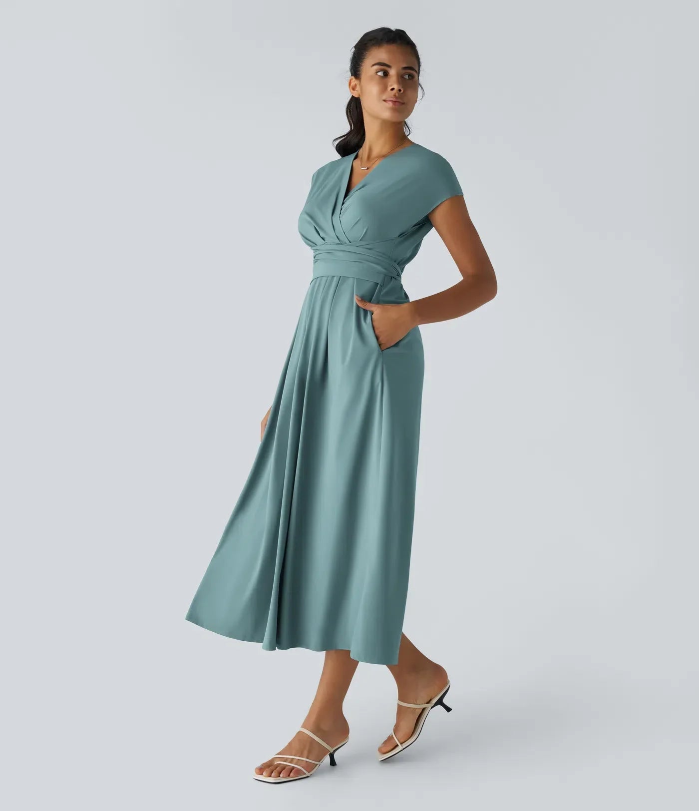 armoirè Wickelkleid