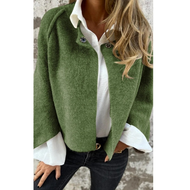 Armoirè | Kurze Jacke mit elegant ausgestellten Ärmeln