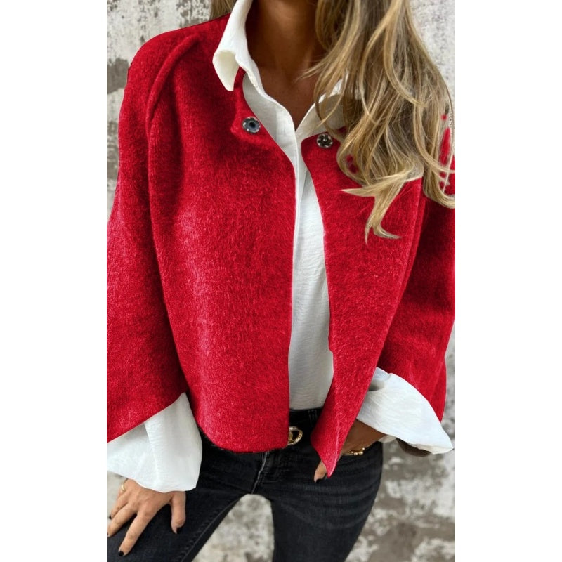 Armoirè | Kurze Jacke mit elegant ausgestellten Ärmeln