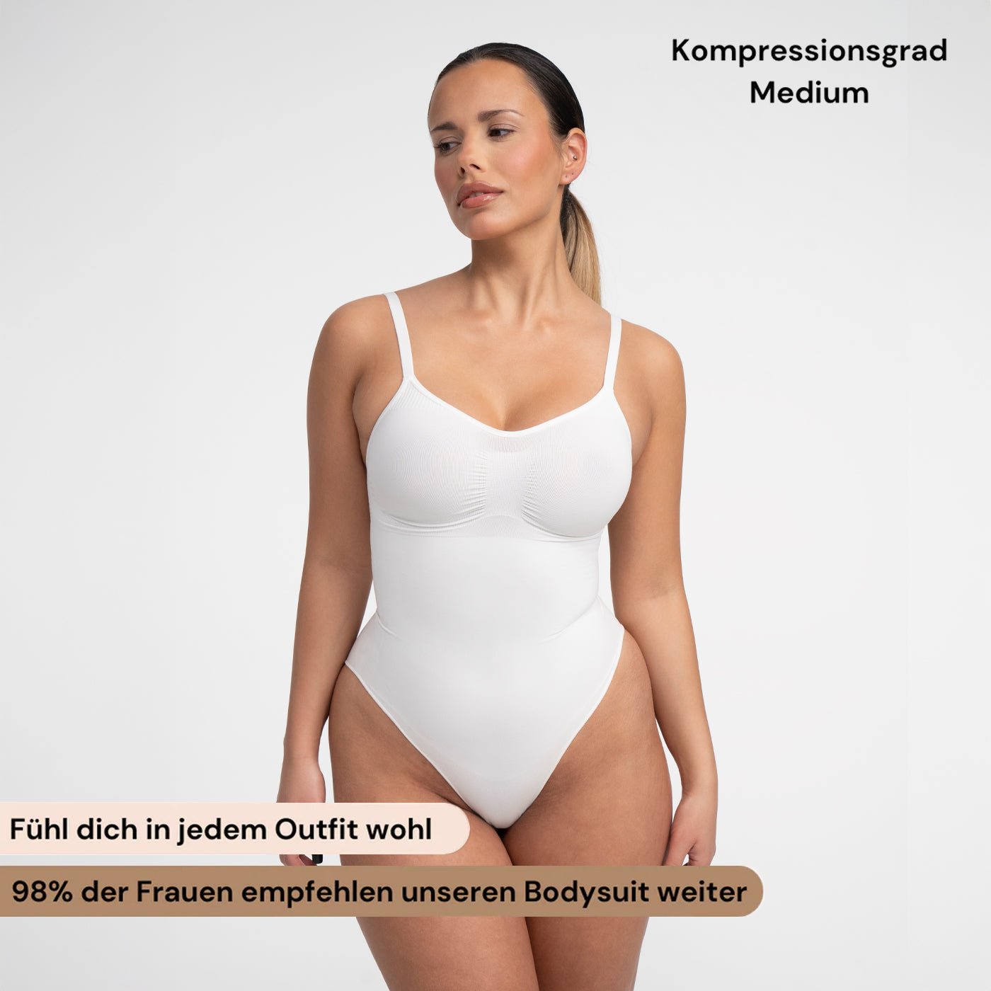 Armoirè Figurformující body s kalhotkami – Neviditelná Shapewear
