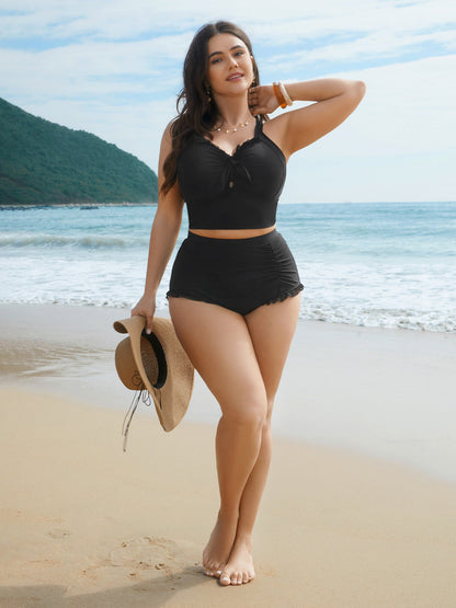 Armoirè - Bikini-TOP s efektem zpevnění a detailem mašle