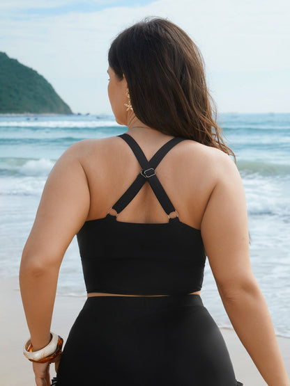 Armoirè - Bikini-TOP s efektem zpevnění a detailem mašle