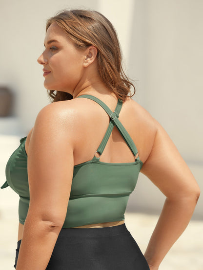 Armoirè - Bikini-TOP s efektem zpevnění a detailem mašle