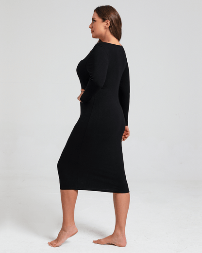 Armoirè - Velvet Noir Curve Šaty
