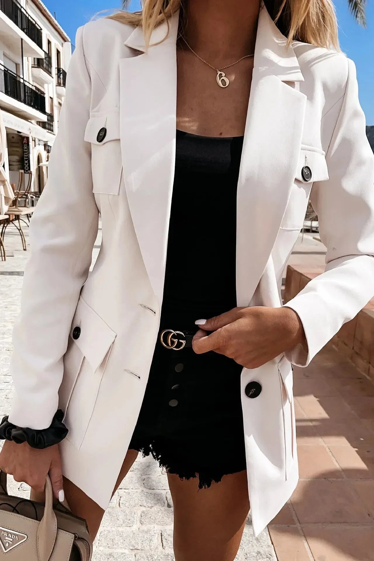 Armoirè – 2-in-1 Blazer-Mantel