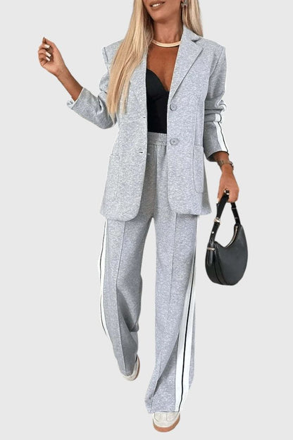 Armoirè | Elegantní komfortní set s pruhovaným detailem