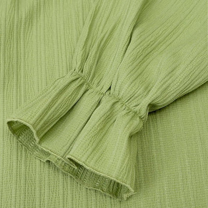 Armoirè - Elegantní blůza s volánovými rukávy