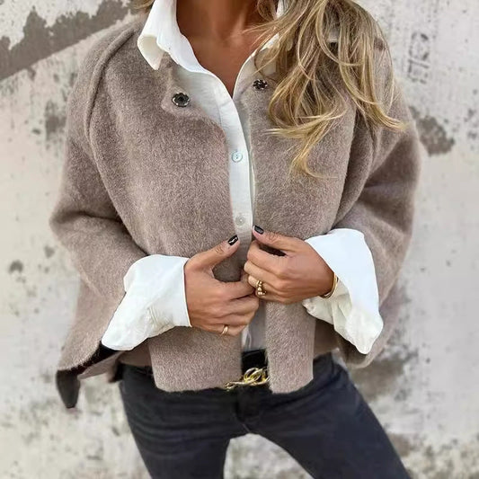 Armoirè | Krátká bunda s elegantně rozšířenými rukávy